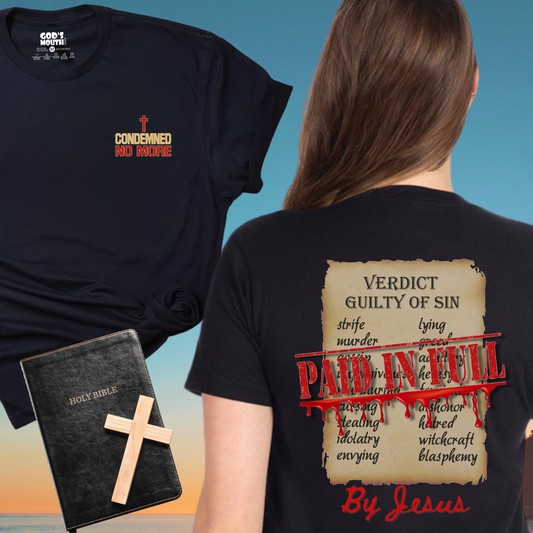 Condemned No More, Long Body Unisex T-shirt