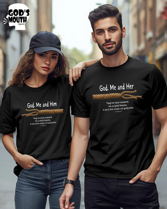 Threefold Cord, Couple Matching Shirts